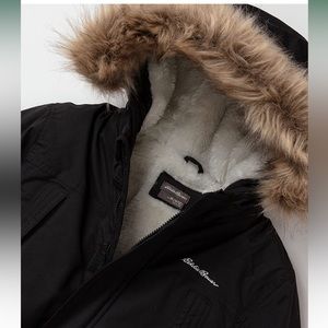 Eddie Bauer Boys' Winter Coat (black)